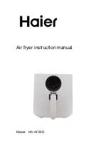Preview for 1 page of Haier HA-AF50D Instruction Manual