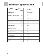 Preview for 2 page of Haier HA500TX Operation Manual