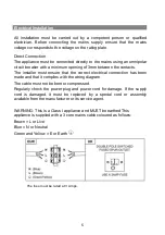 Preview for 6 page of Haier HADG6DCS56B Installation And User Manual