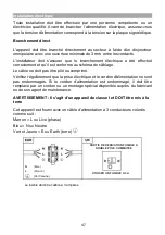 Preview for 48 page of Haier HADG9CS46B Installation And User Manual