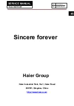 Preview for 45 page of Haier HB21FC45N Series Service Manual