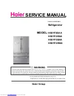 Предварительный просмотр 1 страницы Haier HB21FGBAA Service Manual