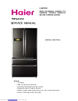 Preview for 1 page of Haier HB21FNN Service Manual