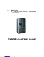 Предварительный просмотр 1 страницы Haier HB21FWRSS Installation And User Manual