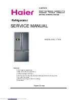 Preview for 1 page of Haier HB21TNN Service Manual