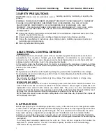 Preview for 5 page of Haier HB2400VD1M20 Service Manual