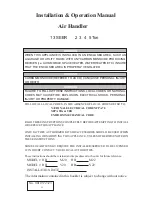 Preview for 1 page of Haier HB2400VD2M20 Installation & Operation Manual