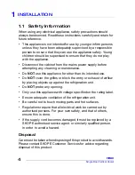 Preview for 4 page of Haier HB80 Installation And Operating Instructions Manual