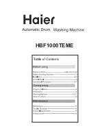 Haier HBF1000TEME User Manual preview