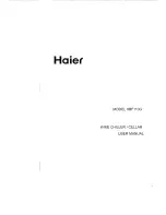 Haier HBF110G User Manual preview