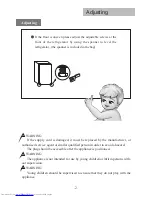 Preview for 3 page of Haier HBF130 Operating Instructions Manual