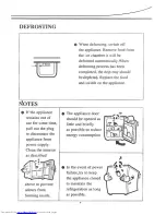 Preview for 7 page of Haier HBF55W Operating Instructions Manual