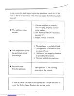 Preview for 9 page of Haier HBF55W Operating Instructions Manual