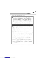 Preview for 8 page of Haier HBF80G Operating Instructions Manual