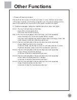 Preview for 14 page of Haier HBF855TVE Owner'S Manual