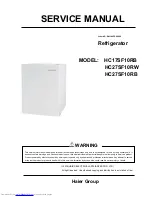 Haier HC17SF10RB Service Manual preview