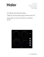 Preview for 1 page of Haier HCC2220BEB User Manual