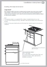 Предварительный просмотр 9 страницы Haier HCE604P Installation Instructions And User Manual