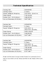 Preview for 35 page of Haier HCE604TB3 Instruction Manual