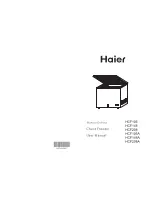 Haier HCF148 User Manual preview