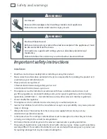 Preview for 4 page of Haier HCG604W Installation Instructions And User Manual