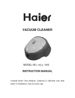 Haier HCJ-043 Instruction Manual preview