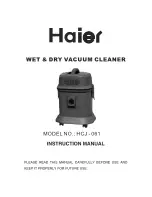 Haier HCJ-061 Instruction Manual предпросмотр