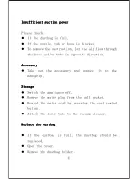 Preview for 5 page of Haier HCJ-085 Instruction Manual