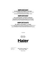 Preview for 45 page of Haier HCM036EA User Manual