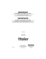 Preview for 32 page of Haier HCM050LC User Manual