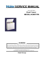 Haier HCM071PA Service Manual preview