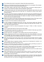 Preview for 4 page of Haier HCP-80 Operating Instructions Manual