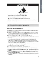 Preview for 5 page of Haier HCR2250ADS Installation Instructions Manual