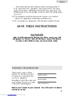 Preview for 3 page of Haier HCR27L User Manual