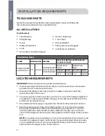 Предварительный просмотр 4 страницы Haier HCW225LAES Installation Instructions Manual