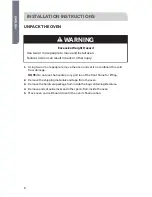 Preview for 8 page of Haier HCW225LAES Installation Instructions Manual