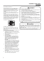 Preview for 6 page of Haier HCW2460AES Installation Instructions Manual