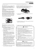 Preview for 7 page of Haier HCW3460AES Installation Instructions Manual