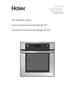 Preview for 1 page of Haier HCW3460AES User Manual