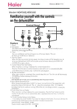 Предварительный просмотр 8 страницы Haier HD306 - annexe 1 Service Manual