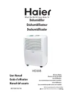 Haier HD308 - 30 Pint Capacity User Manual preview