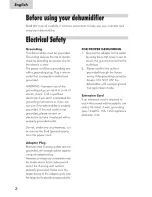 Preview for 3 page of Haier HD451E Manual