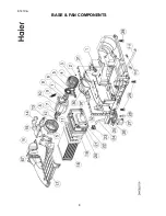 Preview for 8 page of Haier HD80-01 WH HA AA Parts Manual