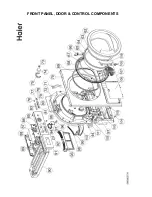 Preview for 10 page of Haier HD80-01 WH HA AA Parts Manual