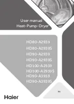 Haier HD80-A2939S User Manual preview