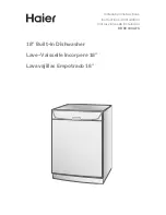 Предварительный просмотр 1 страницы Haier HDBC100AFS Installation Instructions Manual