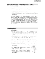 Preview for 7 page of Haier HDC10LBS - 10c Coffeemaker & SS User Manual