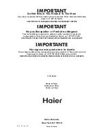 Preview for 12 page of Haier HDC10LBS - 10c Coffeemaker & SS User Manual