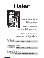 Preview for 1 page of Haier HDE10WNA User Manual