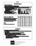 Preview for 16 page of Haier HDM5.0-2-LA User Manual